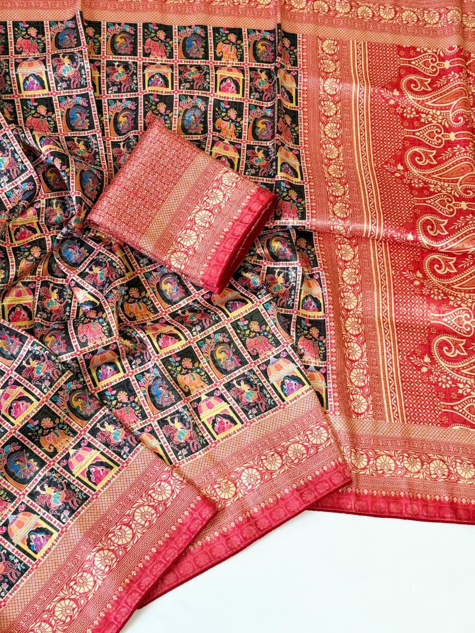 ILF The Pashmina-Glaze Softy Silk Saree