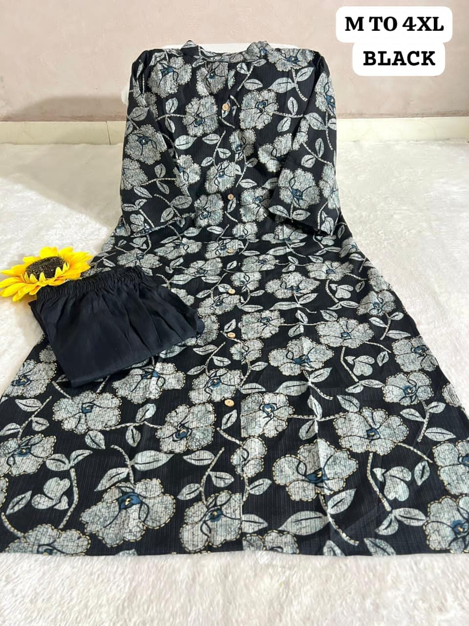 Summer Breeze Floral Cotton Co-Ord Set Code !! F.B.K.