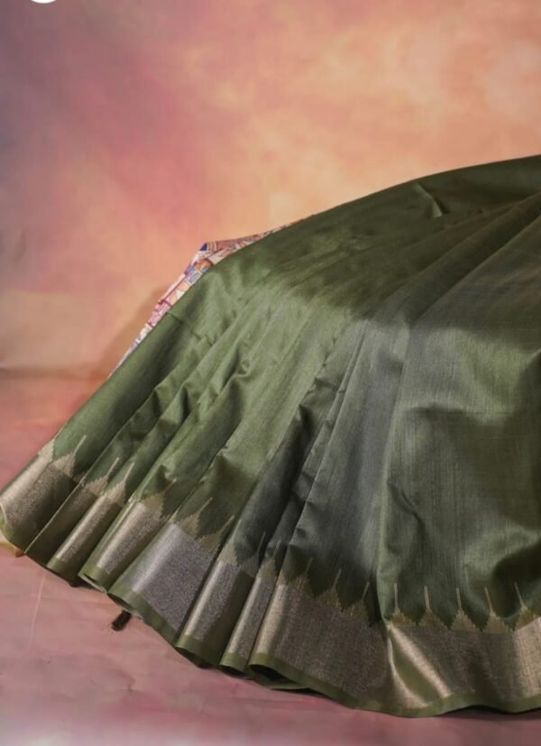 Banarasi Madhubani Silk Saree