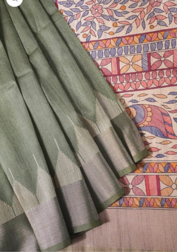 Banarasi Madhubani Silk Saree