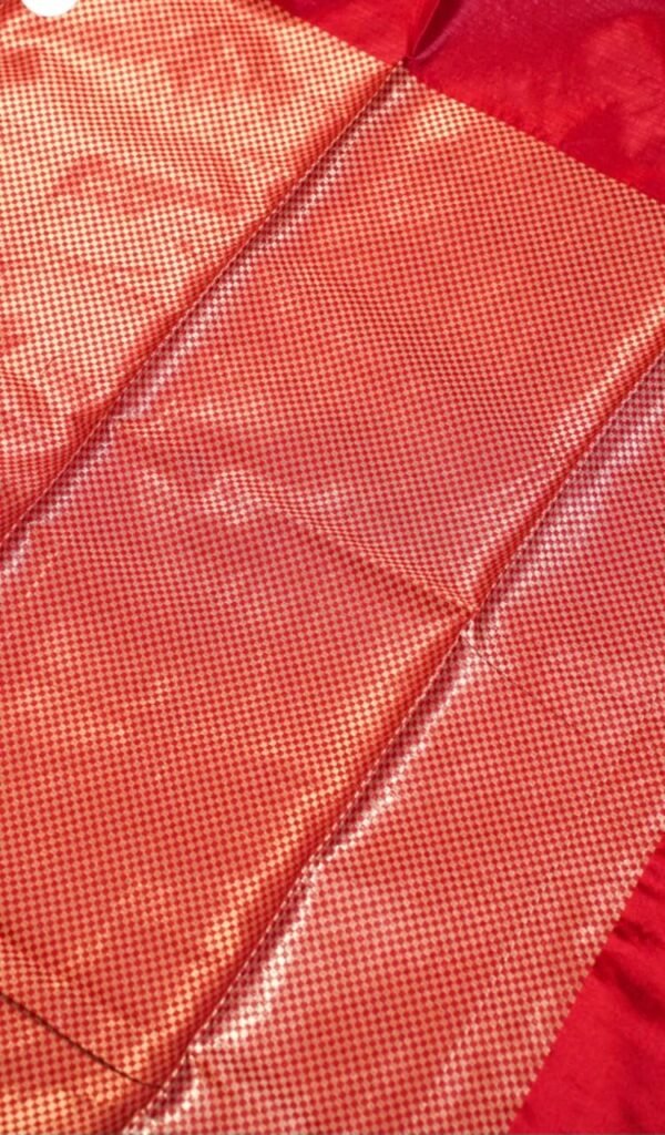 Banarasi Red Raw Silk Saree