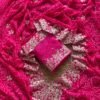 Rani Pink Bandhani Georgette Saree with Embroidery | Royal Rajasthani Look Rani Pink Bandhani Georgette Saree