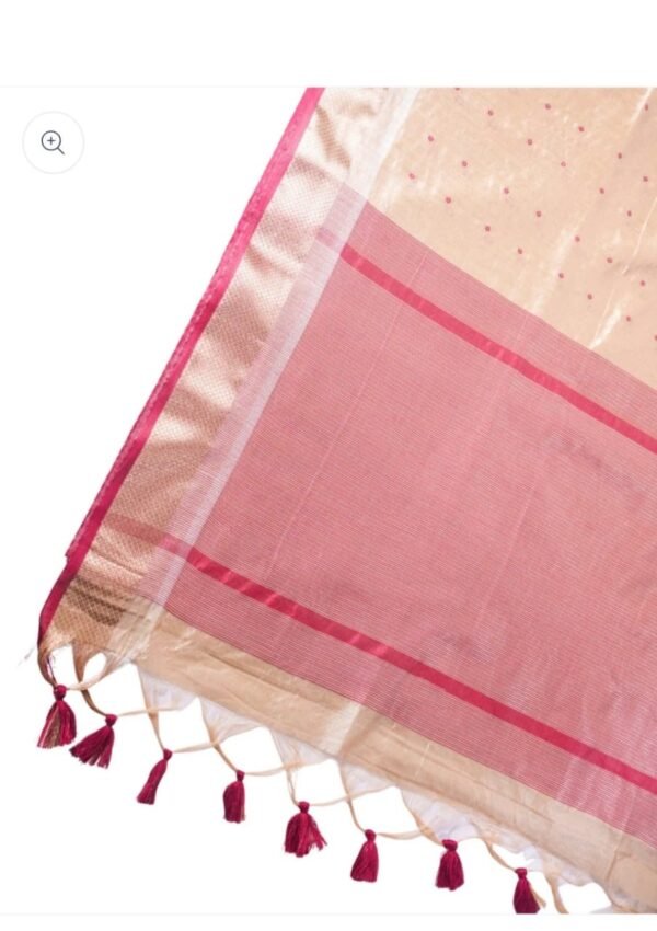 Banarasi Chiku Tusser Silk Saree