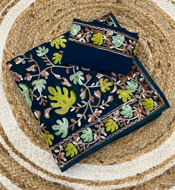 kashmiri embroidery saree