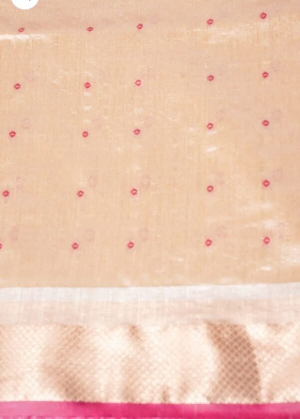 Banarasi Chiku Tusser Silk saree