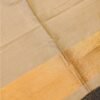 Banarasi Cream Raw Silk Saree with Golden Zari Border | ₹2999 Banarasi Cream Raw Silk Saree