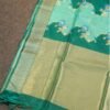 Banarasi Green Rangkaat Silk Saree with Kadwa Zari Work | Buy at ₹2999 Banarasi Green Rangkaat Silk Saree