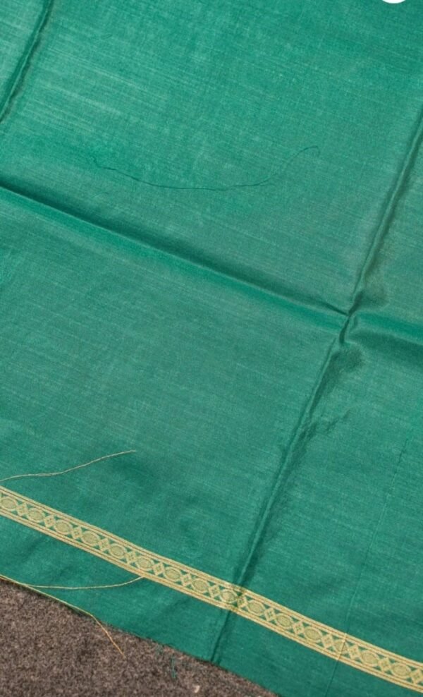 Banarasi Green Rangkaat Silk Saree with Kadwa Zari Work | Buy at ₹2999 Banarasi Green Rangkaat Silk Saree