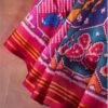 Hot Pink Banarasi Patola Silk Saree
