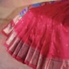 Banarasi Maroon Soft Paithani Muniya Saree | Gold Zari Butta | Bridal Wear Banarasi Maroon Soft Paithani Muniya Saree