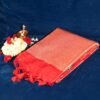 Banarasi Red Rangkaat Silk Saree | Bridal Handloom Banarasi Saree Banarasi Red Rangkaat Silk Saree