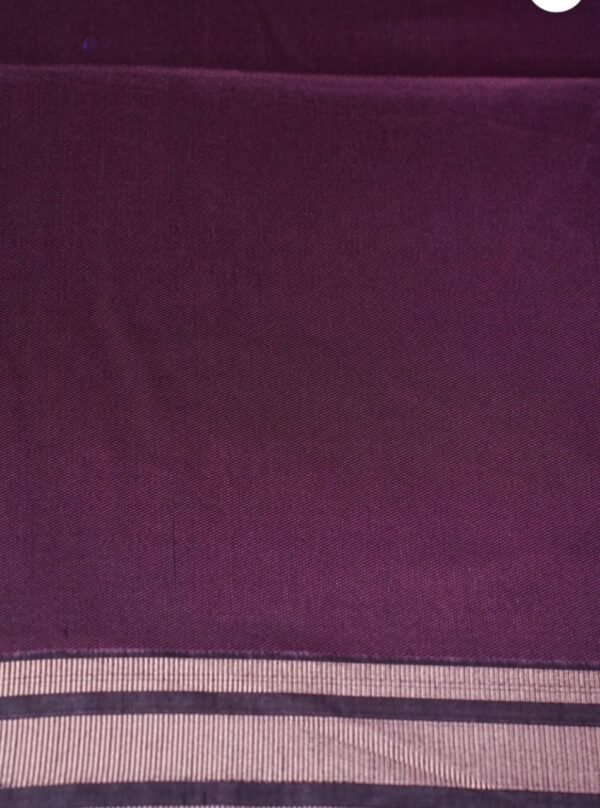 Magenta Banarasi Panghat Patola Silk Saree