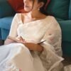 White Organza Saree