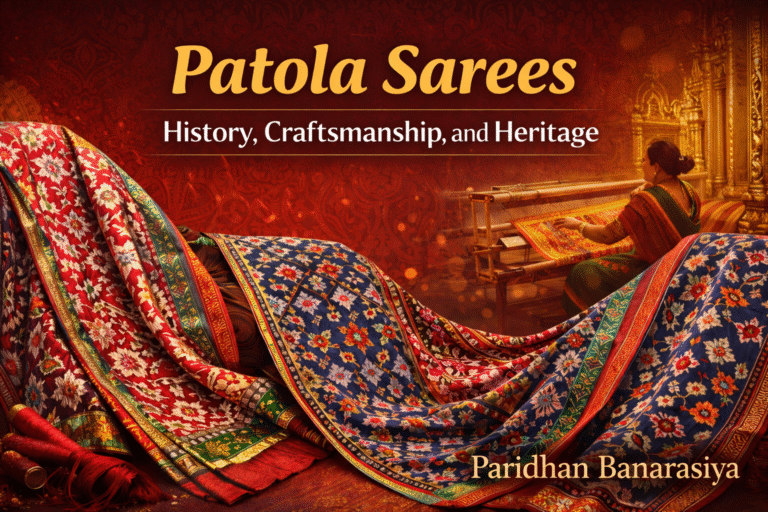 Patola sarees history craftsmanship and heritage