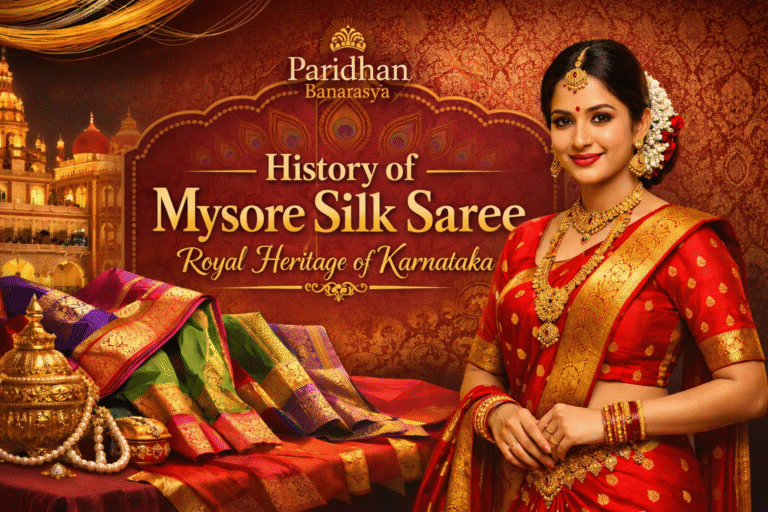History of Mysore Silk Saree