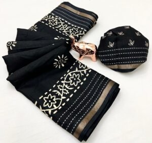 Katha-2 Binny Crepe Printed Saree