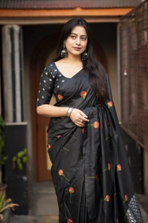 Rosemary Silk Soft Silk Woven Saree