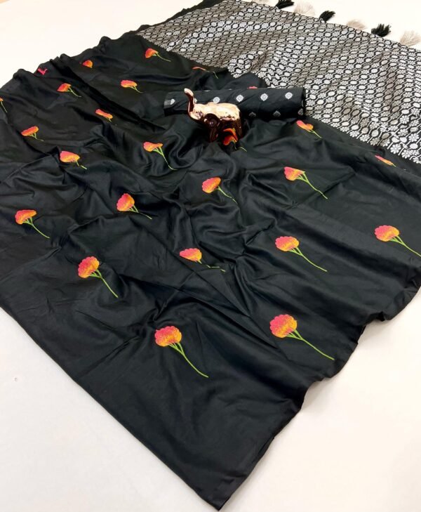 Rosemary Silk Soft Silk Woven Saree