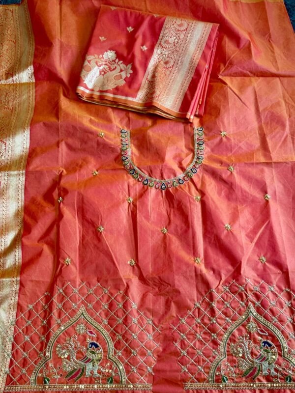 Gajari Rajlaxmi Paithani Saree