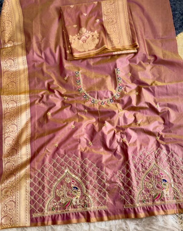 Vibrant Magenta & Gold Rajlaxmi Paithani Saree