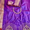 Purple Rajlaxmi Paithani Saree
