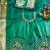 Green Rajlaxmi Paithani Saree