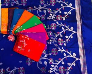 Soft Katan Silk Saree