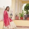 Pink Pure Tissue Silk Lehenga Choli