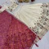 Pink Pure Tissue Silk Lehenga Choli