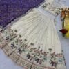 Pure Tissue Silk Lehenga Choli