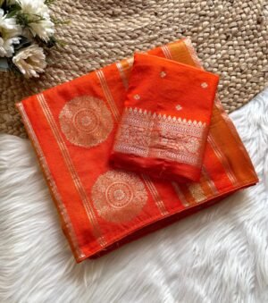Pure Chinya Tissue Saree