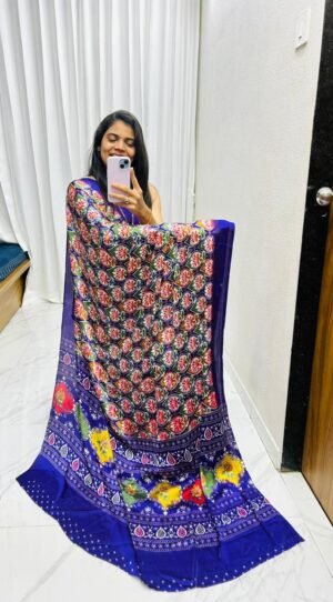 Original Pure Gajji Soft Silk Saree