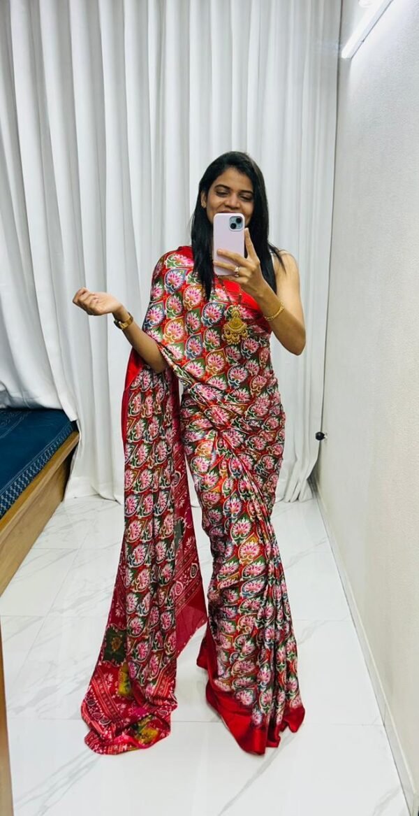 Original Pure Gajji Soft Silk Saree 6.30 Mtr with Blouse | ₹830 Original Pure Gajji Soft Silk Saree