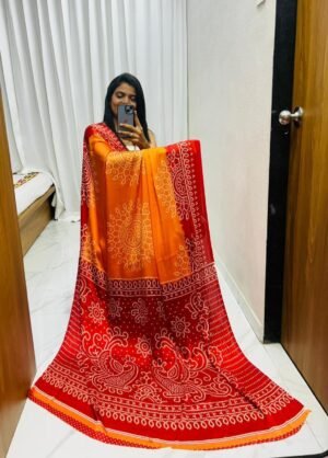 Pure Softy Silk Jari Weaving Saree with Digital Print | 6.50 Meter Festive Wear Pure Softy Silk Jari Weaving Saree