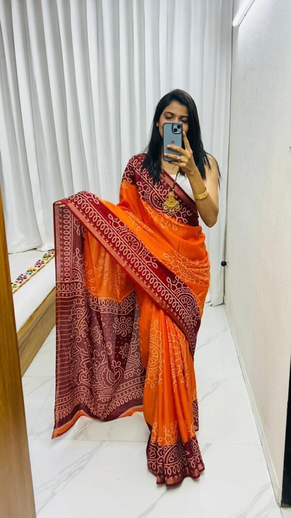 Pure Softy Silk Jari Weaving Saree with Digital Print | 6.50 Meter Festive Wear Pure Softy Silk Jari Weaving Saree