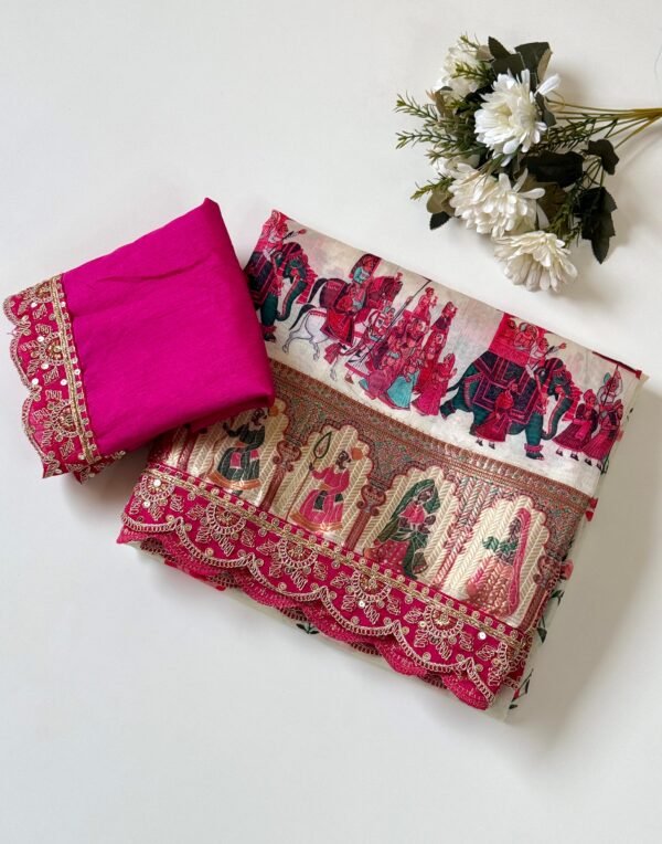 Designer Dola Banarasi Saree