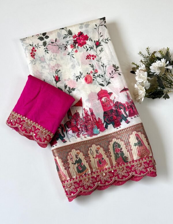 Designer Dola Banarasi Saree