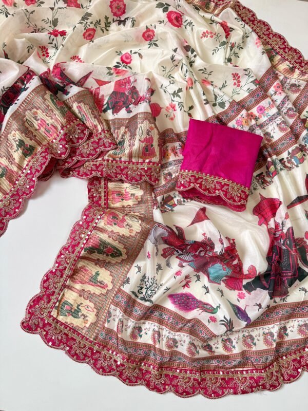 Designer Dola Banarasi Saree