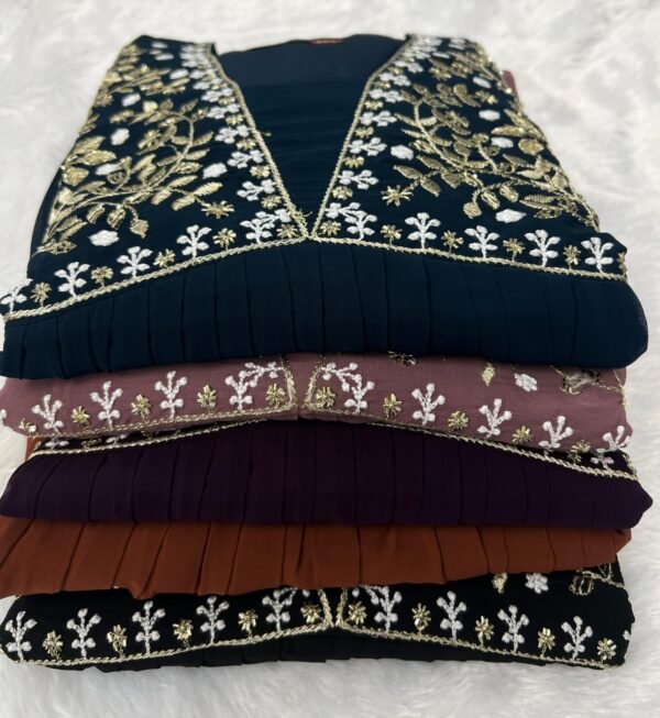 Georgette Party Gown